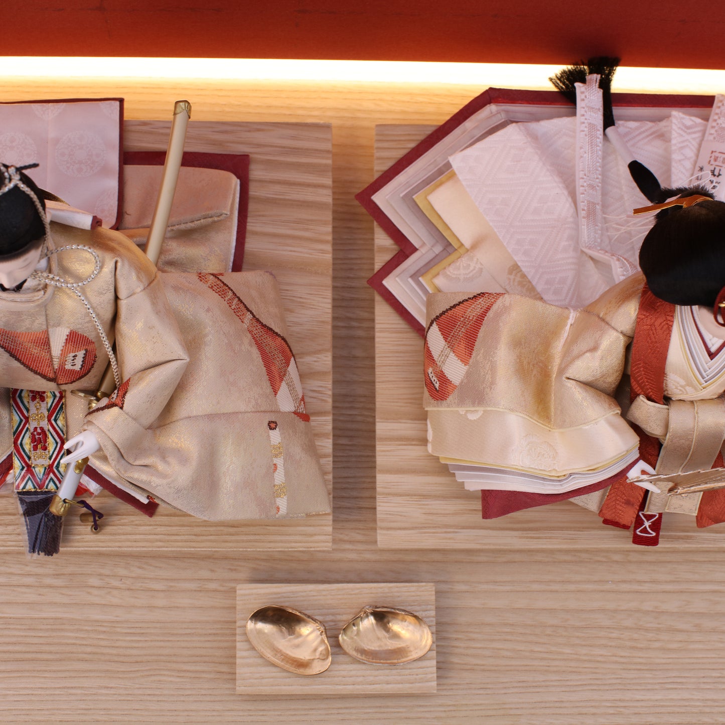 No.2231|26雛人形出し飾り