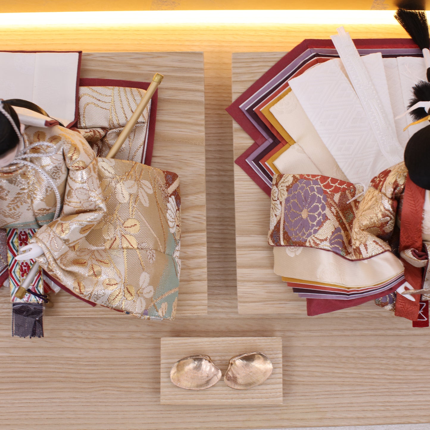 No.2242|26雛人形出し飾り