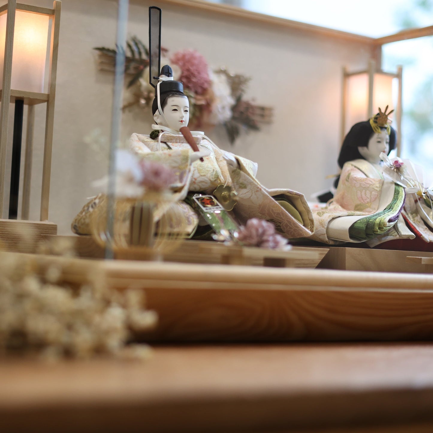 京都西陣袋帯 葉月 hazuki|26雛人形ケース飾り