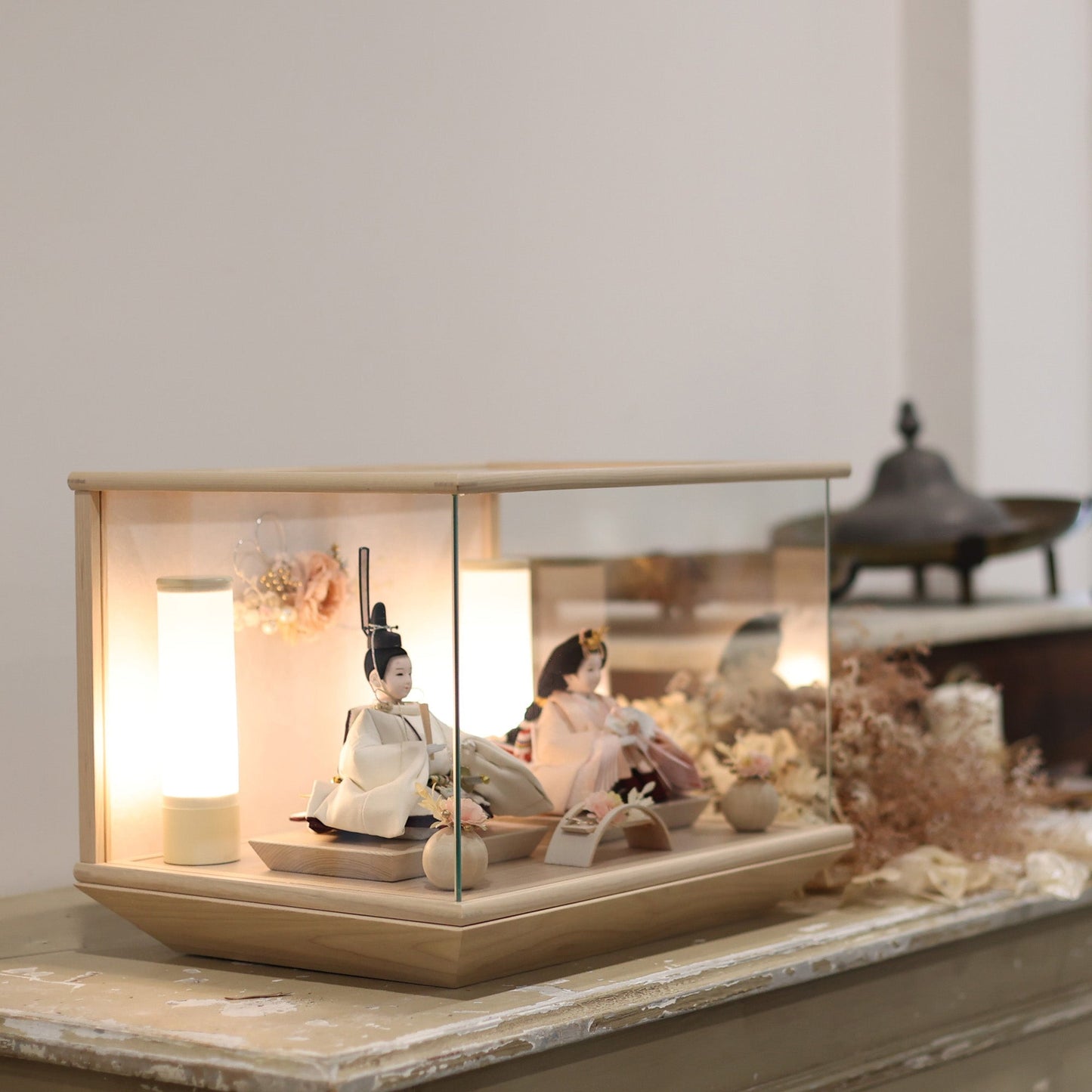 ももね momone|26雛人形ケース飾り