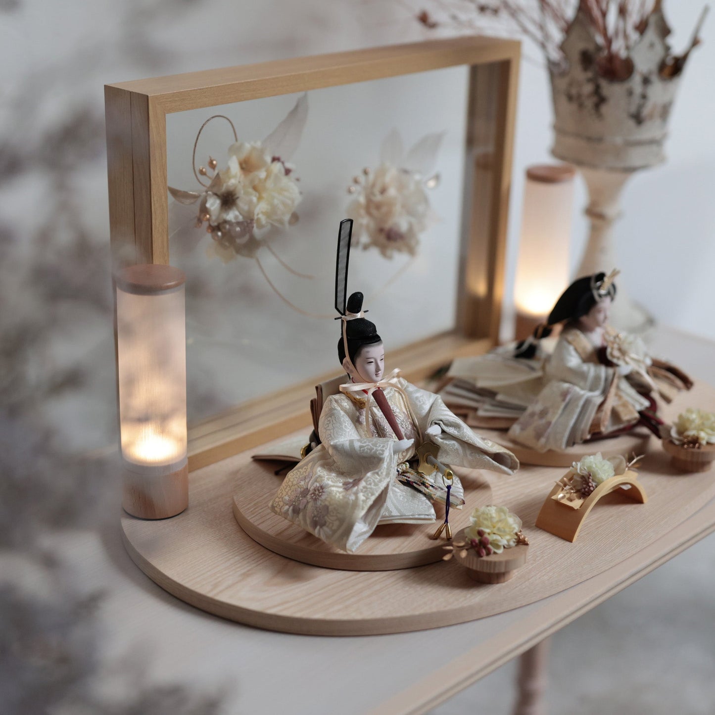 花菜 kana|26雛人形出し飾り