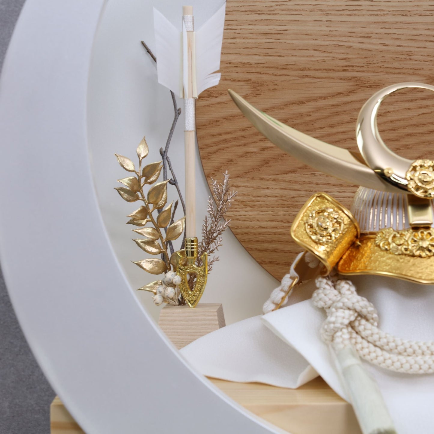 流星 ryusei|26祈兜 三日月台飾り