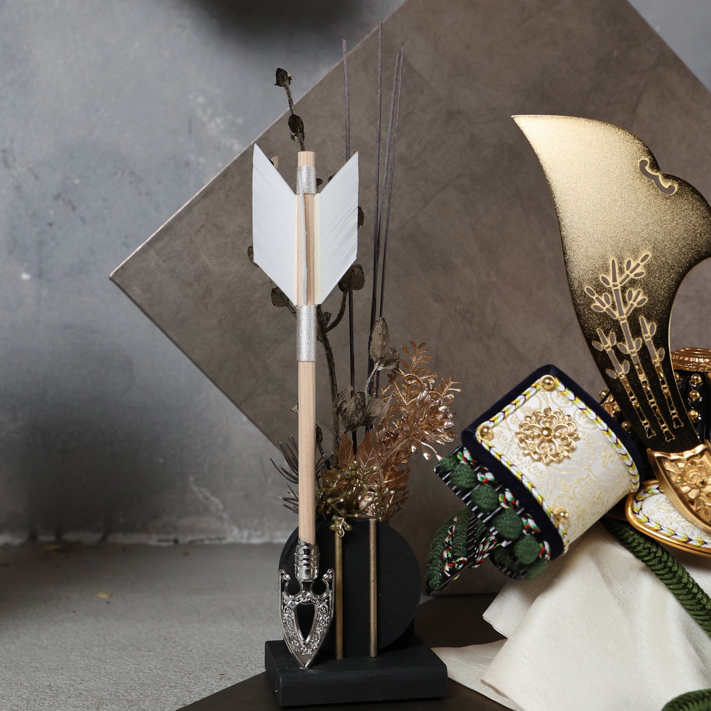 甲冑師「翠鳳」作品 朔斗 sakuto|26祈兜 菱形飾り