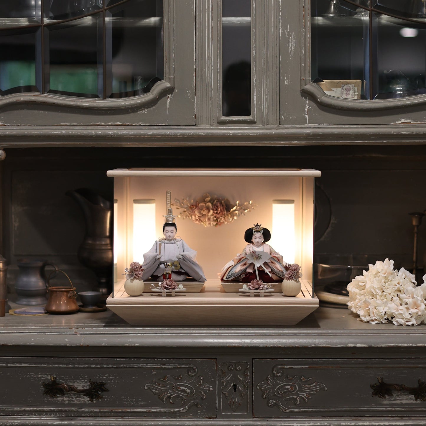 すみれ sumire|26雛人形ケース飾り