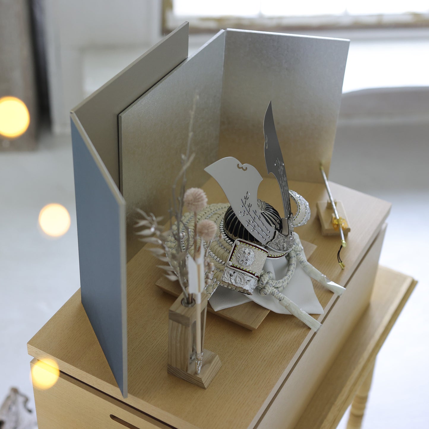 甲冑師「翠鳳」作品 柊 syū | 26祈兜 収納飾り
