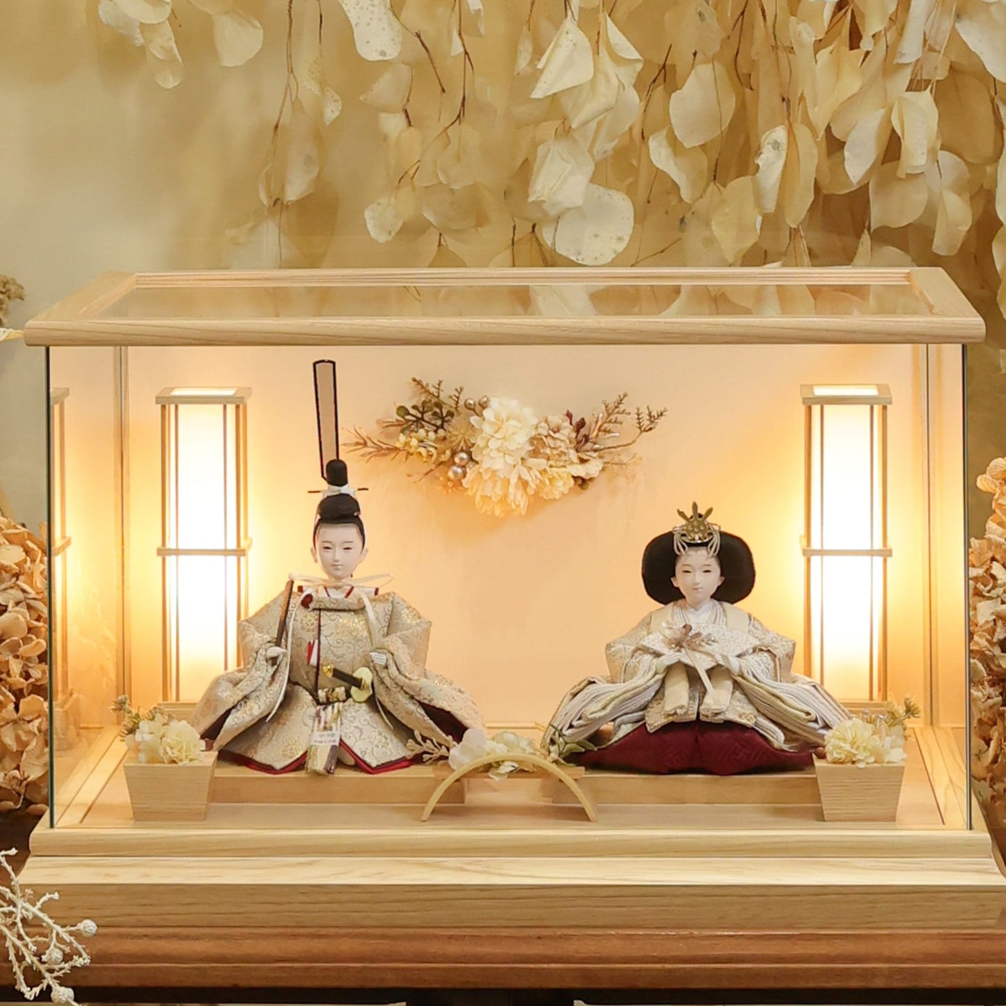 結愛 yua|26雛人形ケース飾り