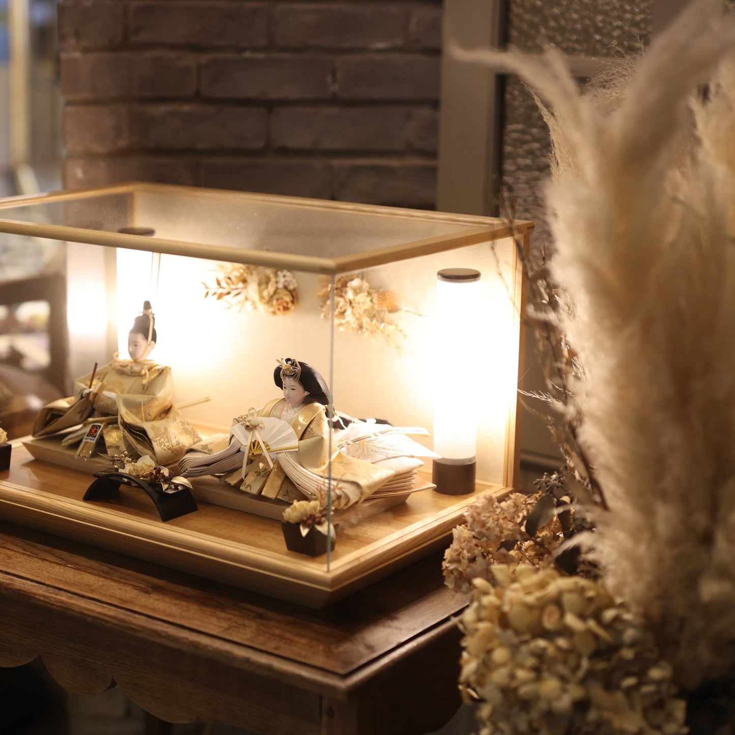 柚希 yuzuki|26雛人形ケース飾り