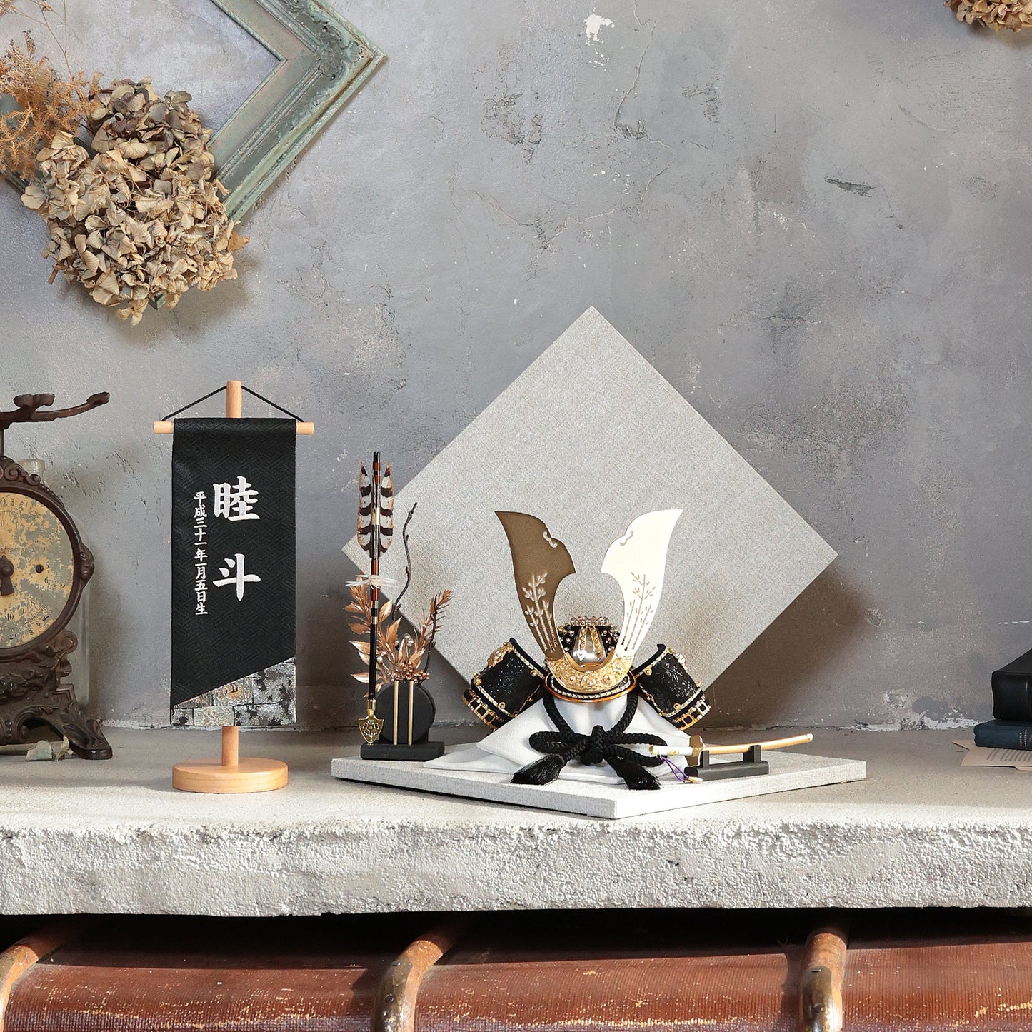 甲冑師「翠鳳」作品 烝 jyou|26祈兜 菱形飾り