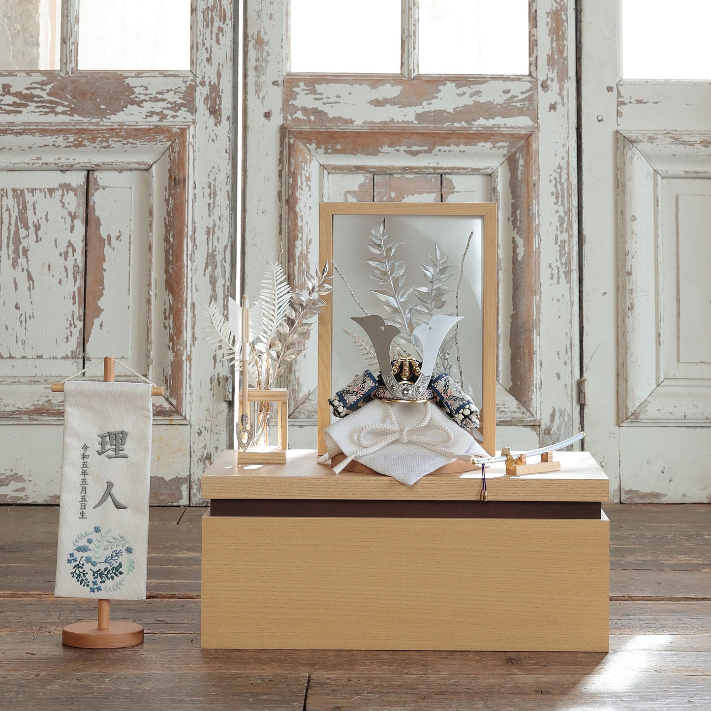 甲冑師「加藤良」作品 隼 hayato | 26祈兜 収納飾り