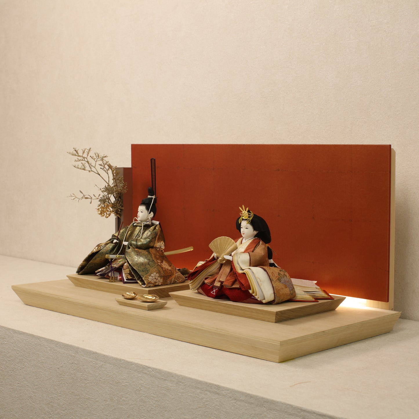 No.2222｜26雛人形出し飾り