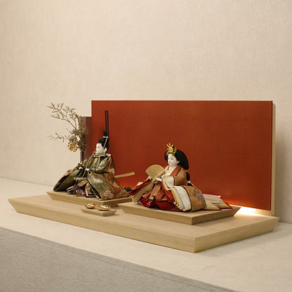 No.2222｜26雛人形出し飾り