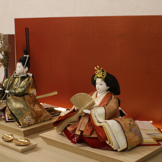 No.2222｜26雛人形出し飾り