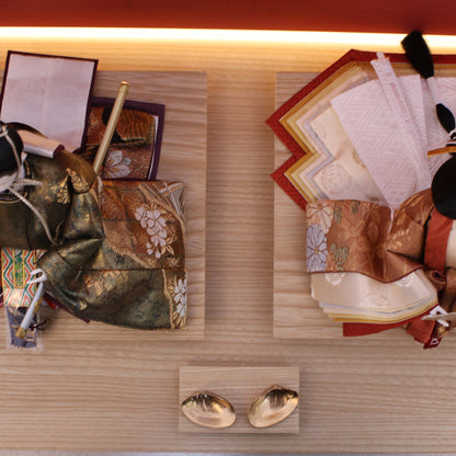 No.2222｜26雛人形出し飾り