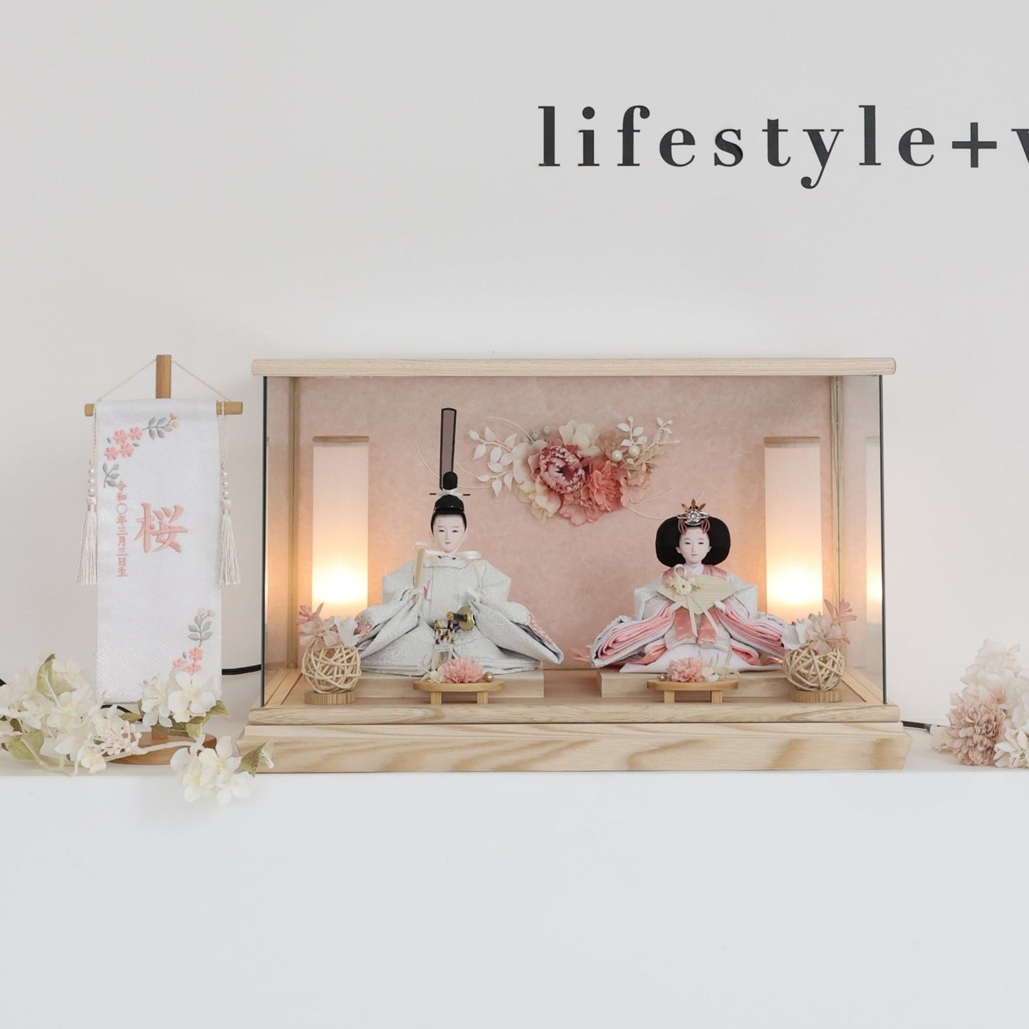 NANA　願｜26雛人形ケース飾り