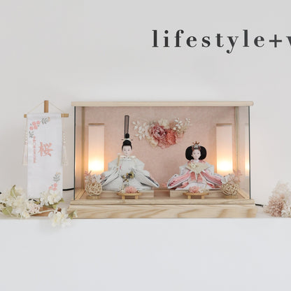 NANA　願｜26雛人形ケース飾り