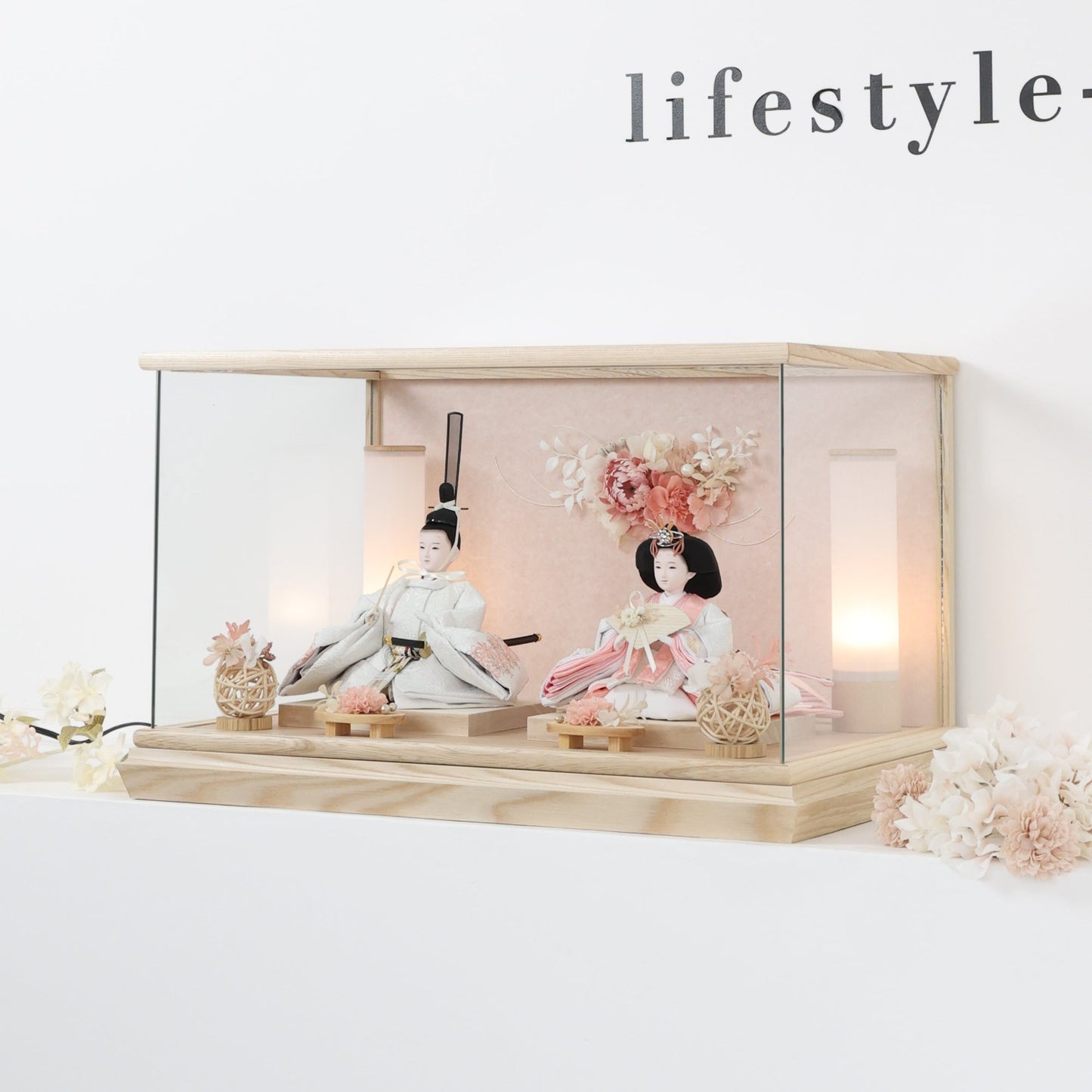 NANA　願｜26雛人形ケース飾り