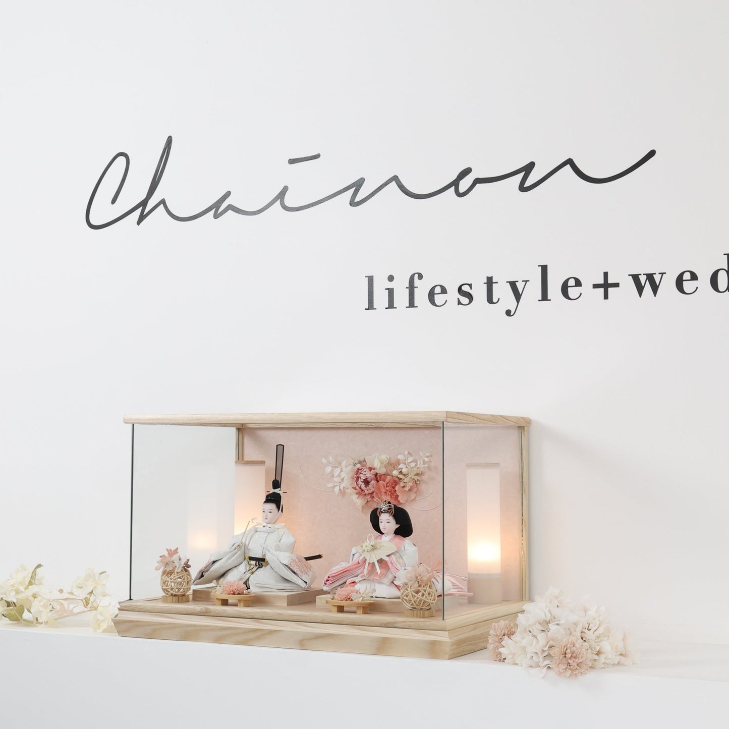 NANA　願｜26雛人形ケース飾り