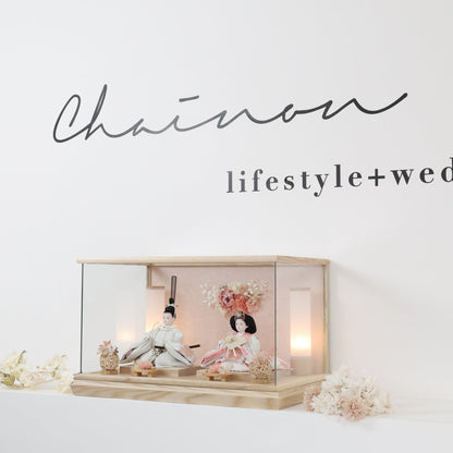 NANA　願｜26雛人形ケース飾り