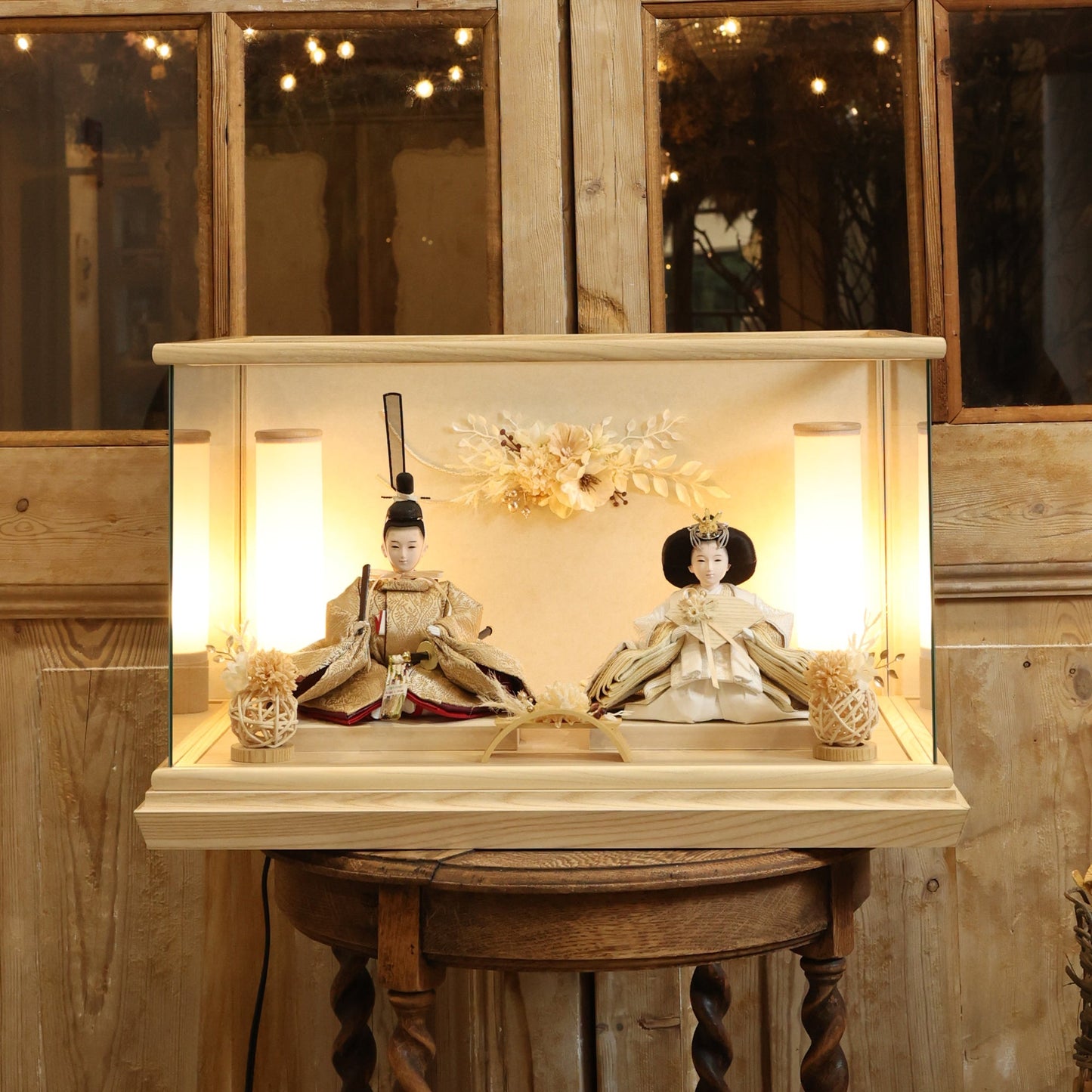 RARA　願｜26雛人形ケース飾り