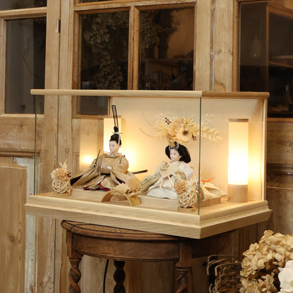 RARA　願｜26雛人形ケース飾り