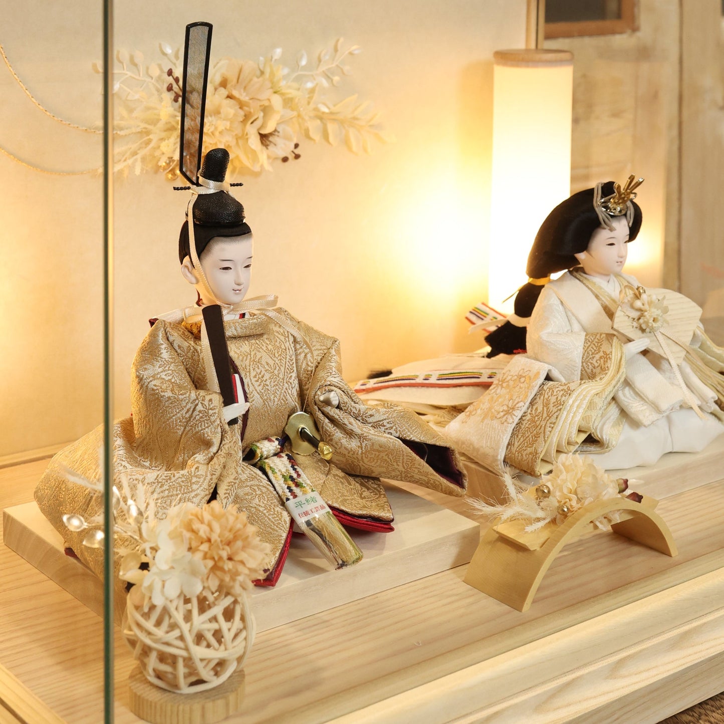 RARA　願｜26雛人形ケース飾り