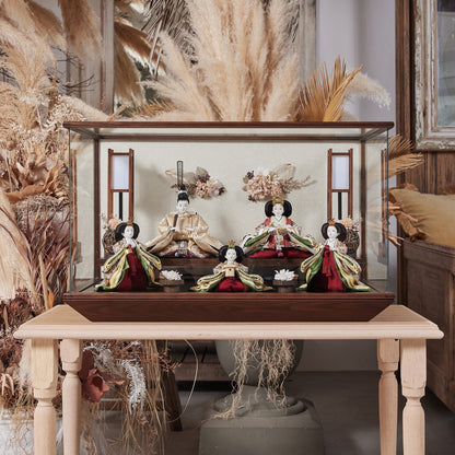 Sherry｜26雛人形ケース飾り