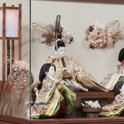 Sherry｜26雛人形ケース飾り