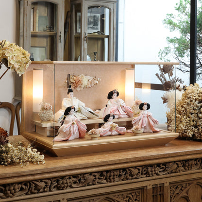 Sweet ｜26雛人形ケース飾り