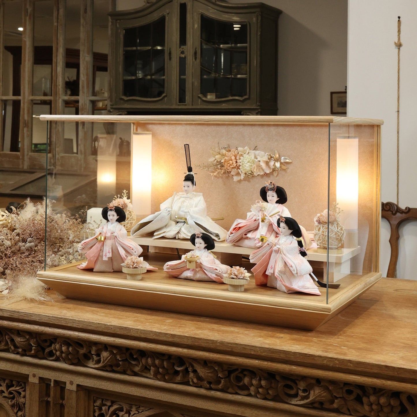 Sweet ｜26雛人形ケース飾り