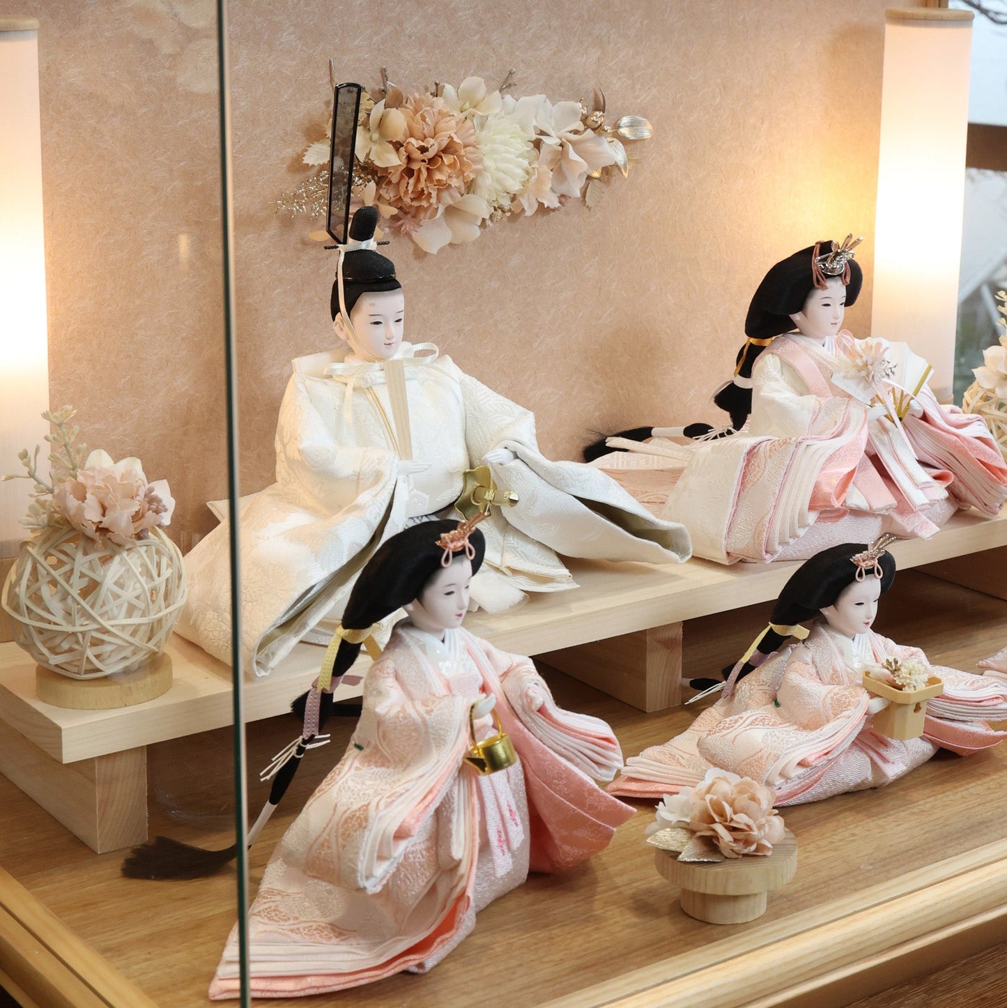 Sweet ｜26雛人形ケース飾り