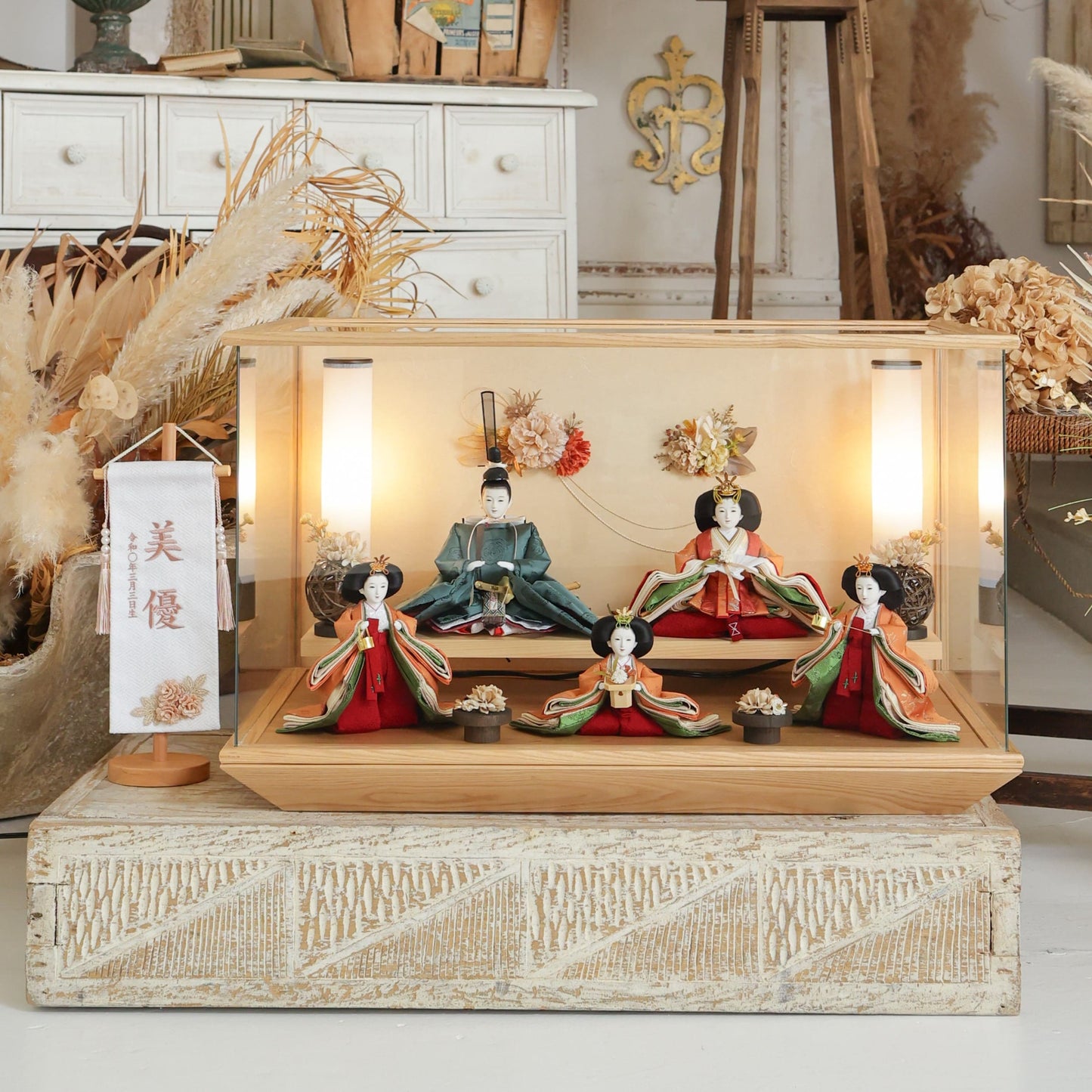 Vert｜26雛人形ケース飾り