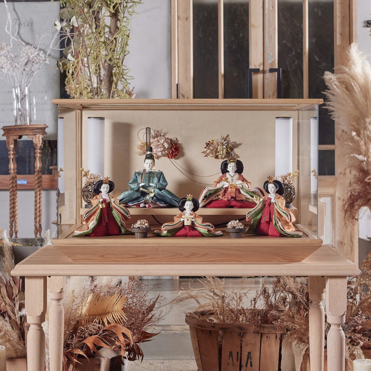 Vert｜26雛人形ケース飾り