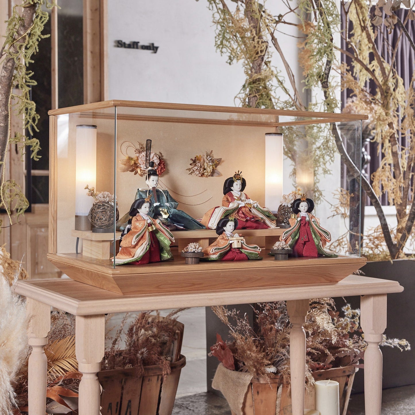 Vert｜26雛人形ケース飾り