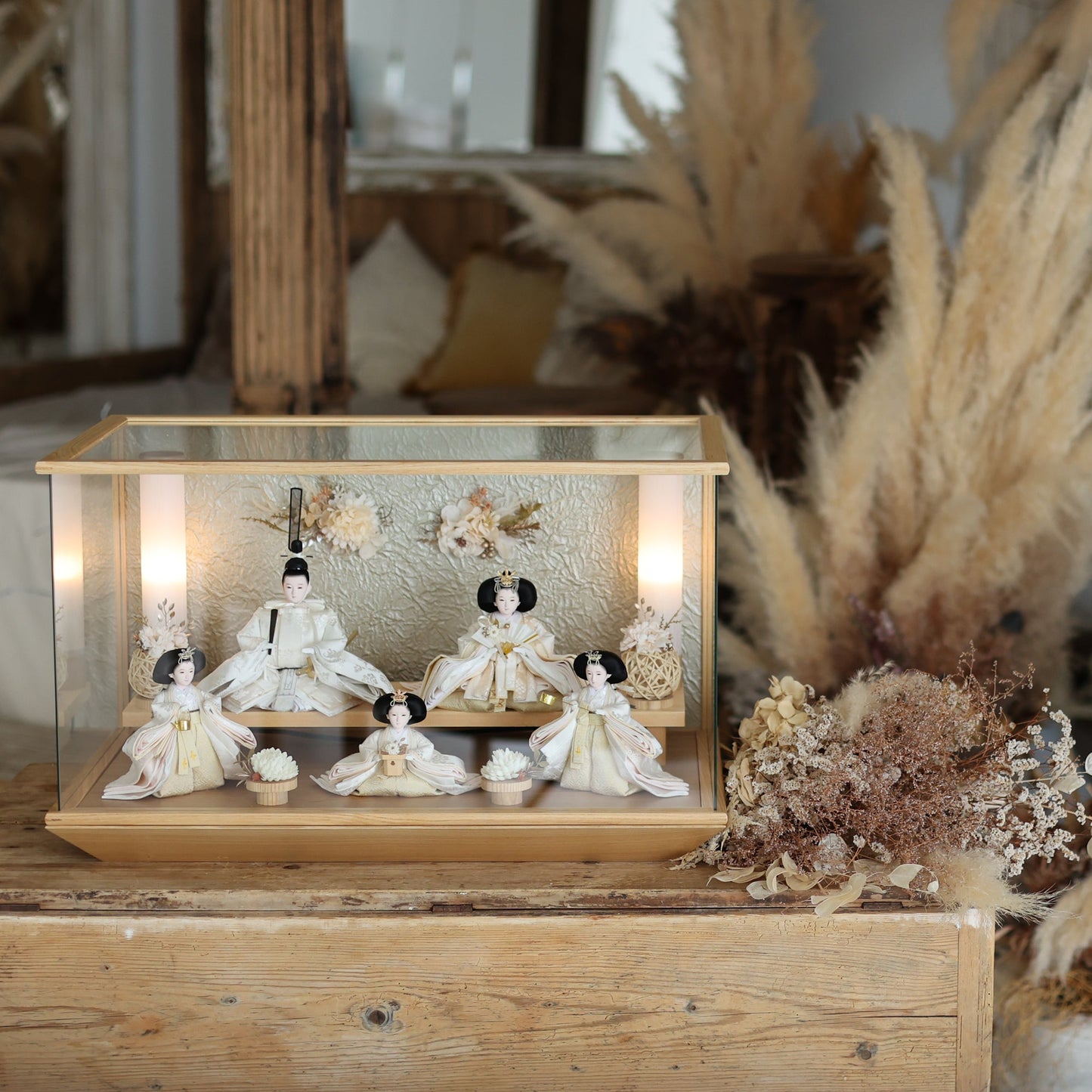 Ange｜26雛人形ケース飾り