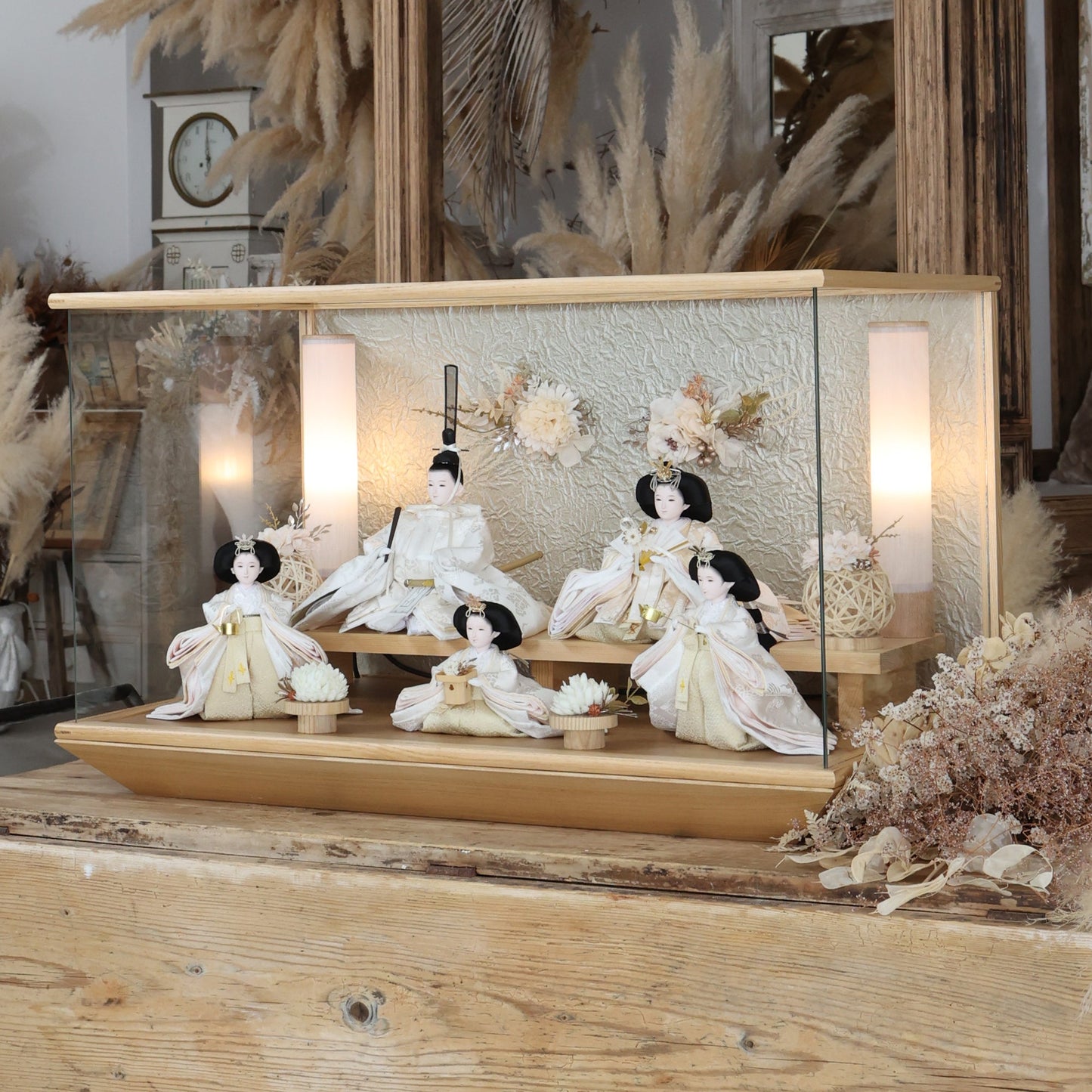 Ange｜26雛人形ケース飾り