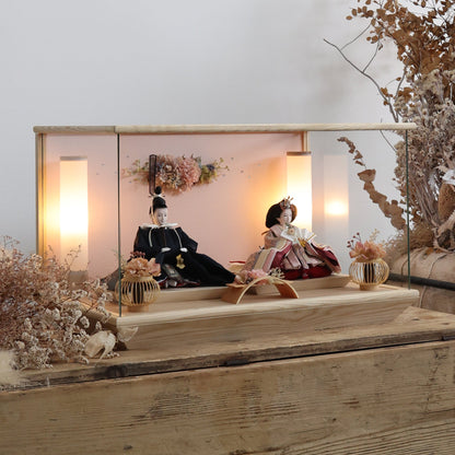 藍華　aika｜26雛人形ケース飾り