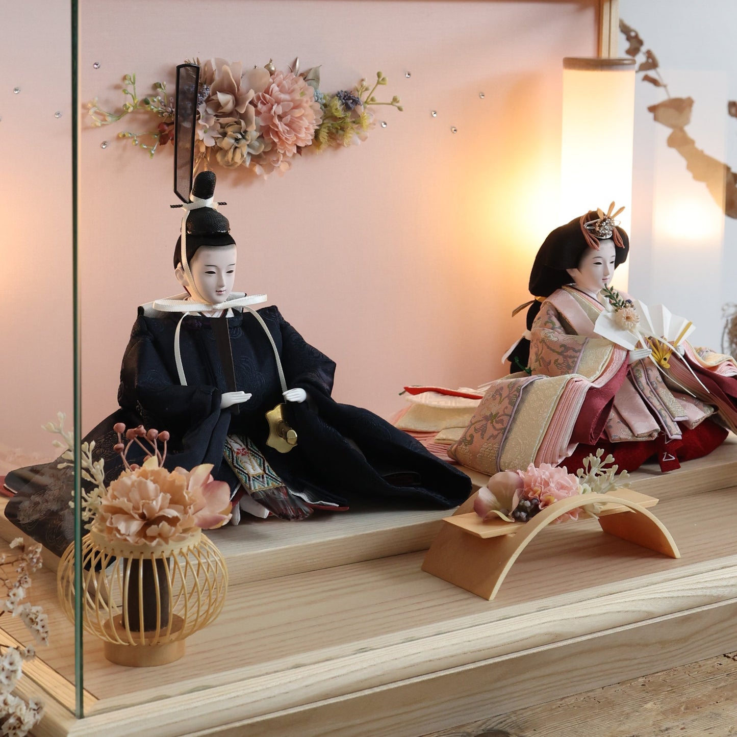 藍華　aika｜26雛人形ケース飾り
