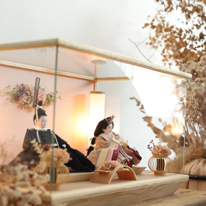 藍華　aika｜26雛人形ケース飾り