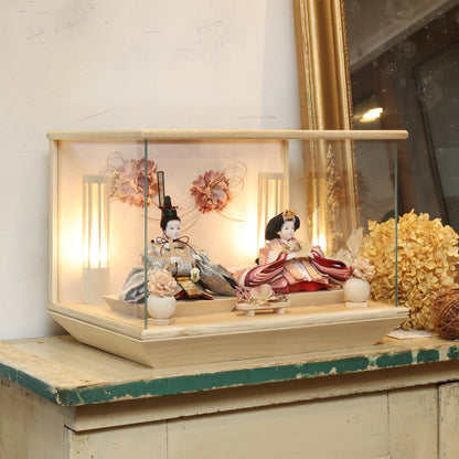 朱音　akane｜26雛人形ケース飾り