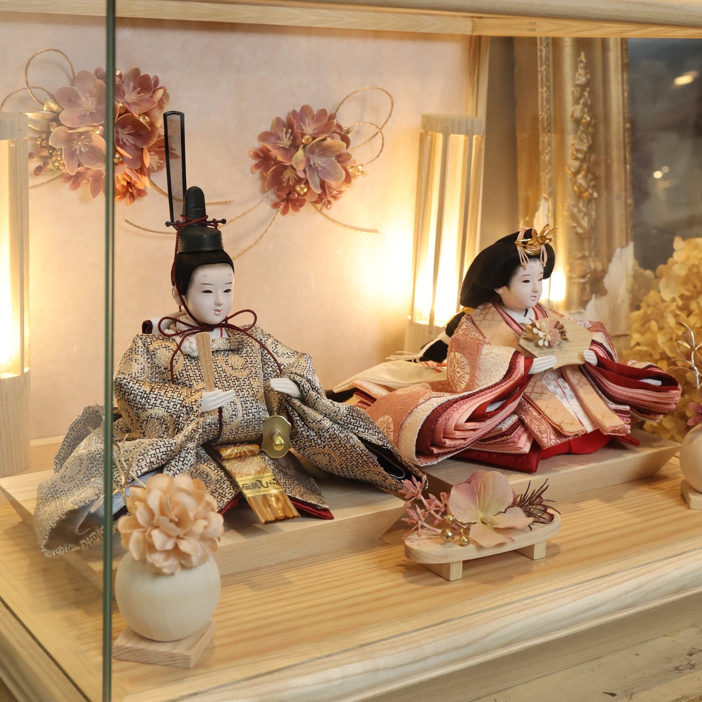 朱音　akane｜26雛人形ケース飾り