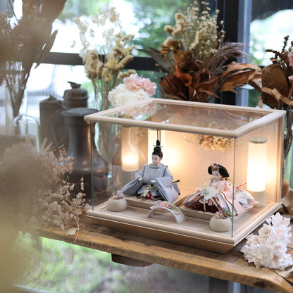 あおい　aoi｜26雛人形ケース飾り