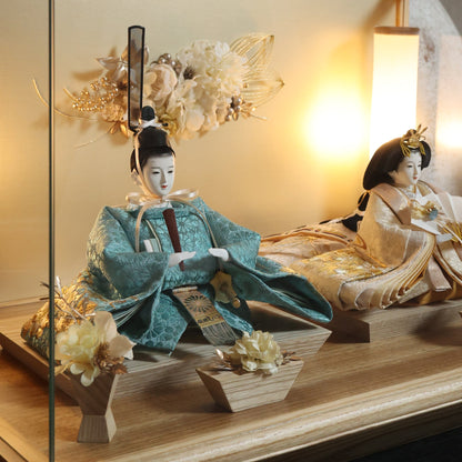 碧乃　aono｜26雛人形ケース飾り