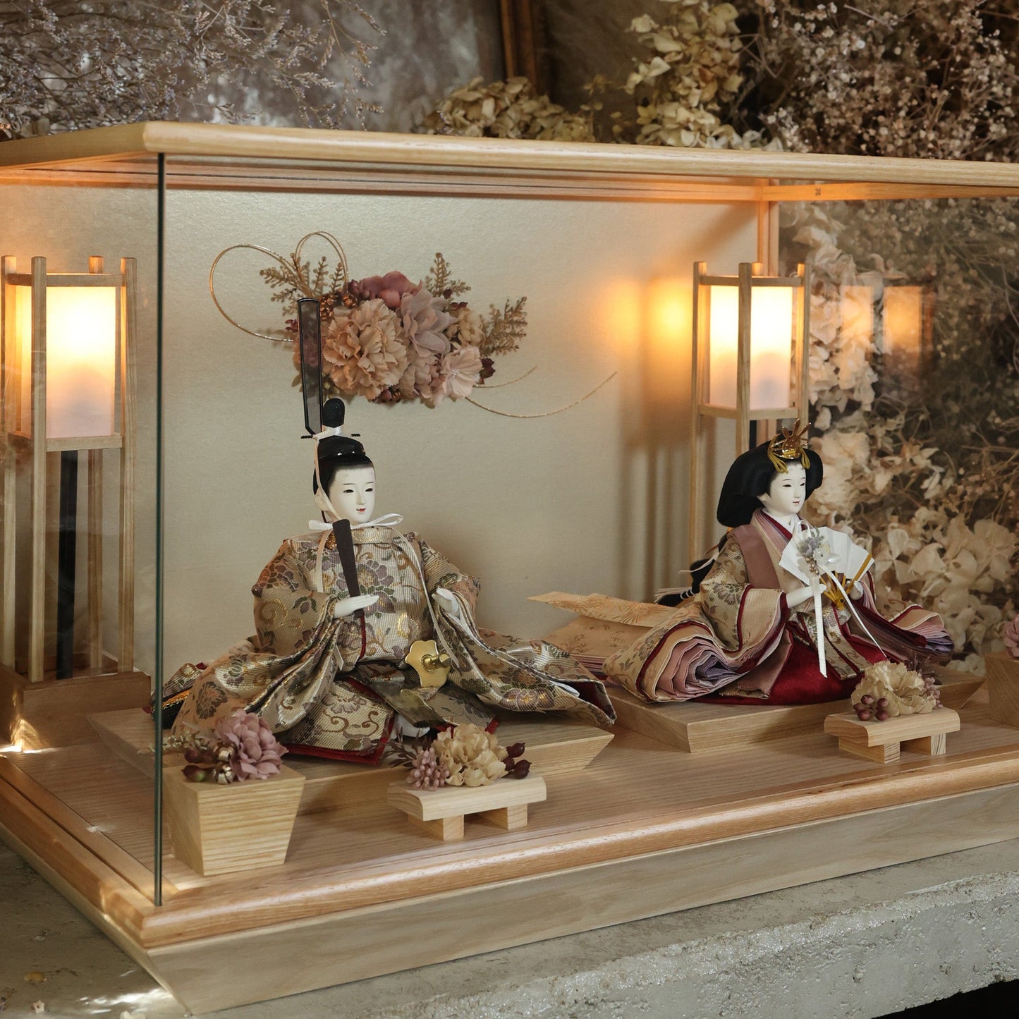 亜蘭　願　aran｜26雛人形ケース飾り