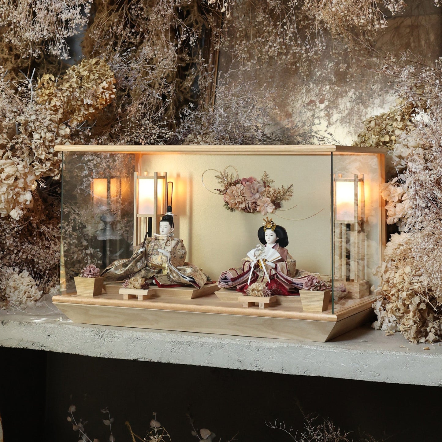 亜蘭　願　aran｜26雛人形ケース飾り