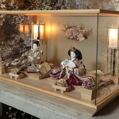 亜蘭　願　aran｜26雛人形ケース飾り