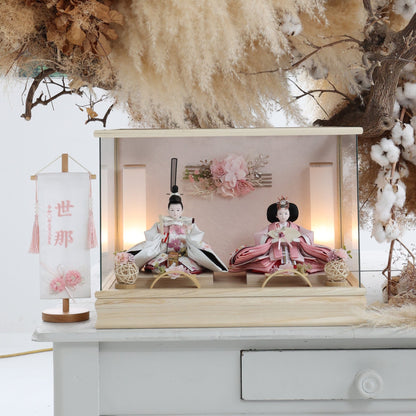 彩　aya｜26雛人形ケース飾り