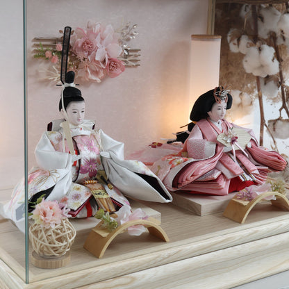 彩　aya｜26雛人形ケース飾り