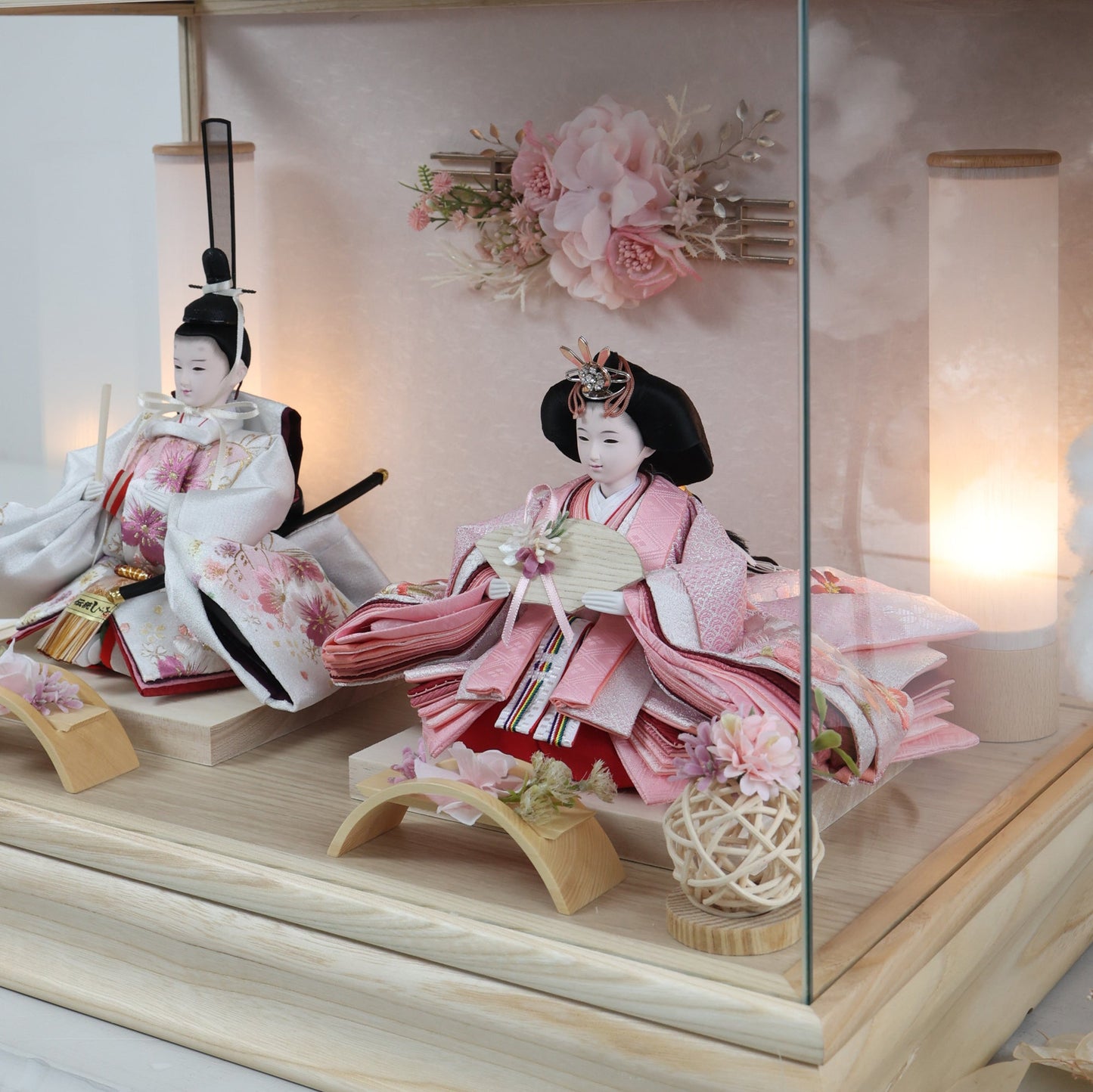 彩　aya｜26雛人形ケース飾り