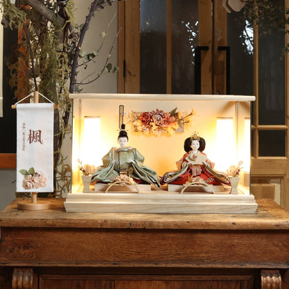 彩芽　ayame｜26雛人形ケース飾り