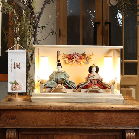 彩芽　ayame｜26雛人形ケース飾り